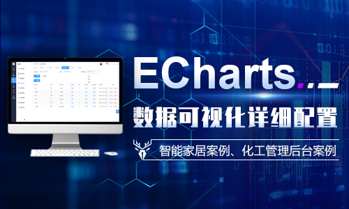 echarts数据可视化入门+实战案例